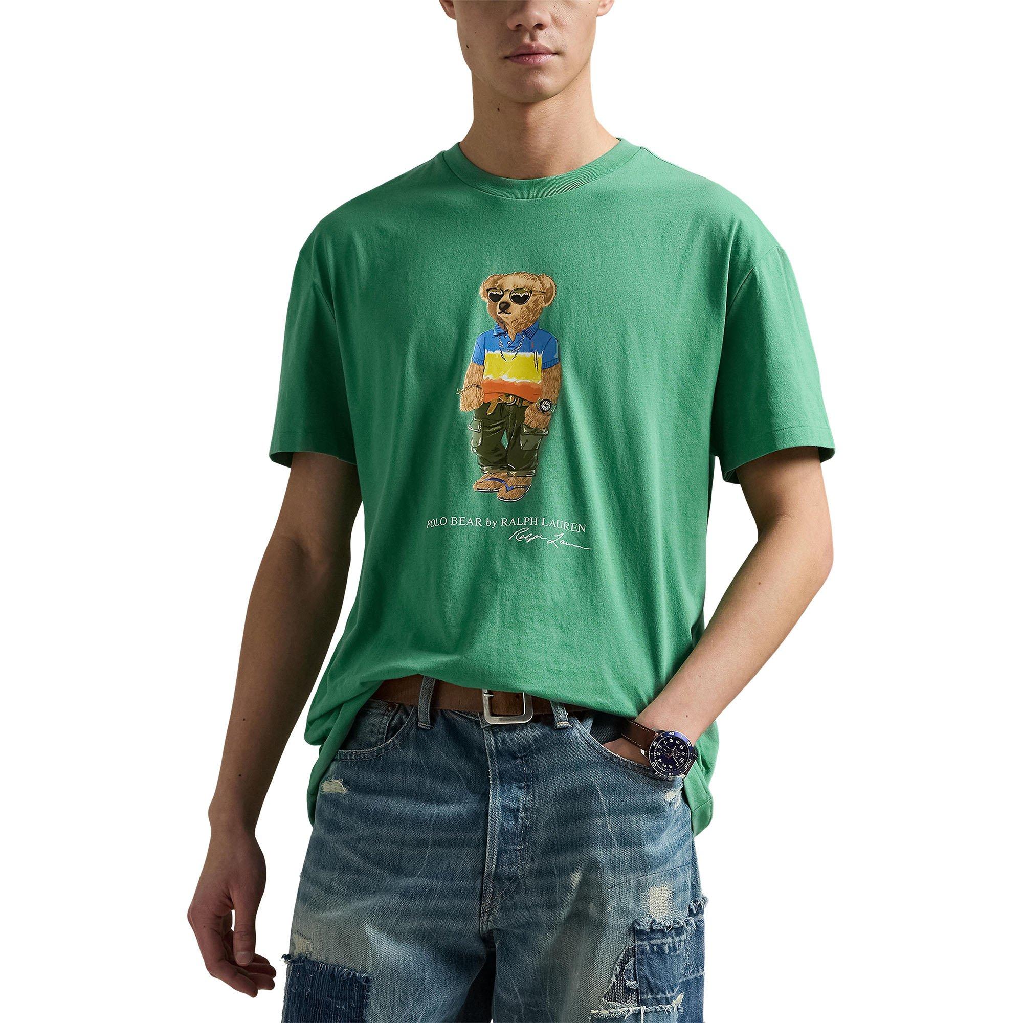 Men's Classic Fit Polo Bear Jersey T-Shirt | Polo Ralph
