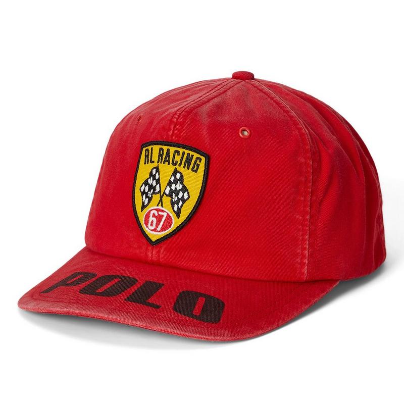 Polo Ralph Lauren Casquette de baseball en serg&eacute; Logo Patch pour hommes