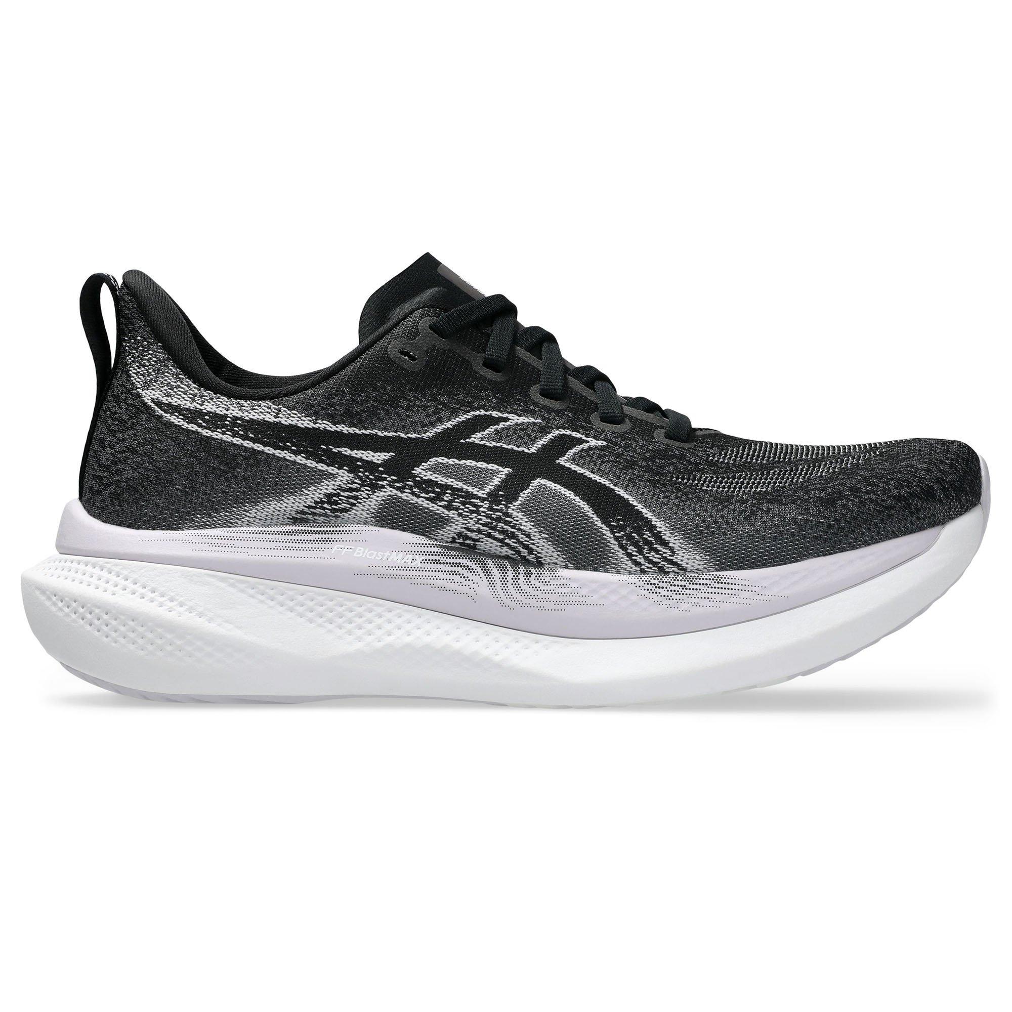 ASICS | Women's GLIDERIDE MAX 2 Running Shoes, Black Lilac Hint, Size 6