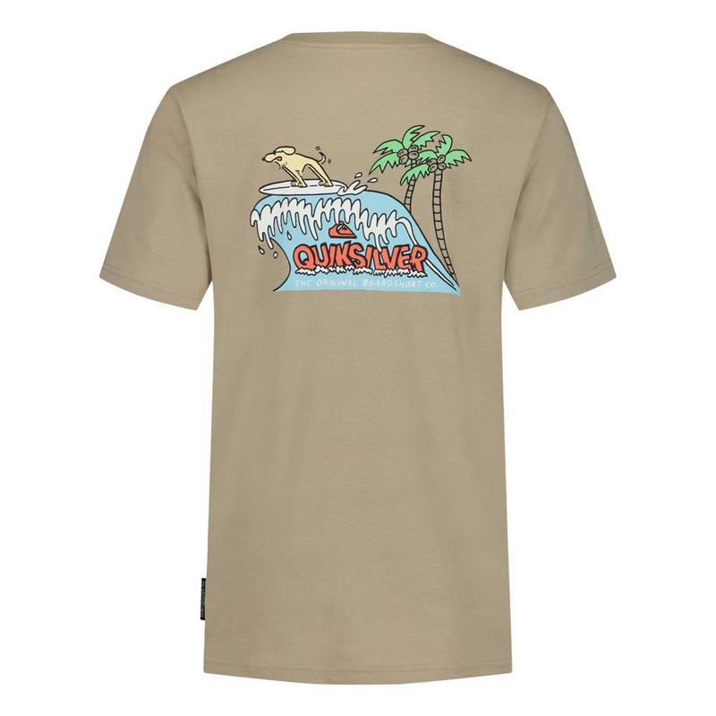 Quiksilver T-shirt Dog Wave pour gar&ccedil;ons [2-7]