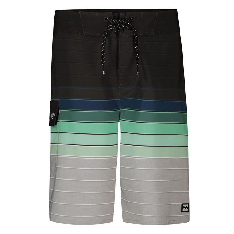 Billabong Short de bain All Day Stripe pour gar&ccedil;ons juniors [8-16]