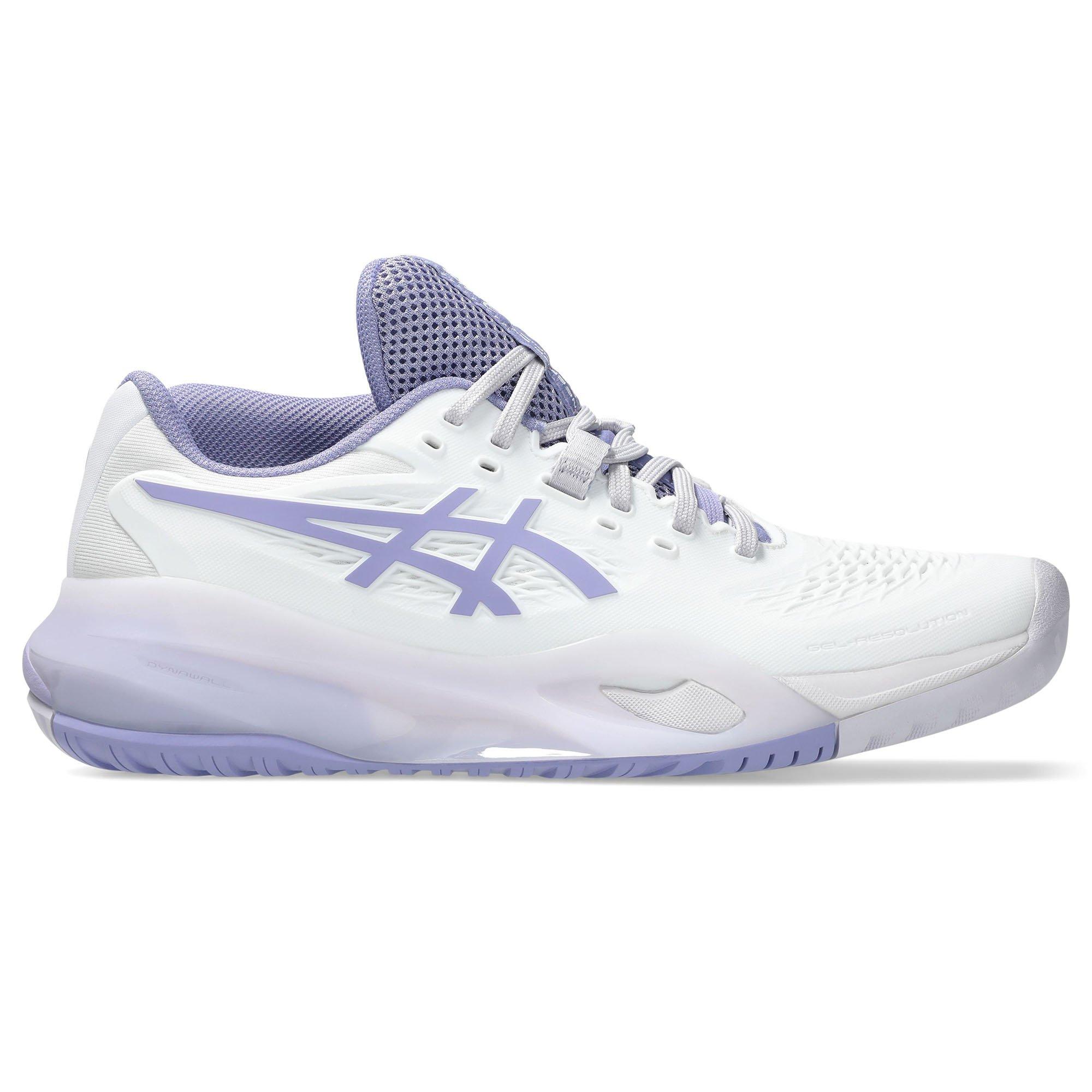 ASICS | Women's GEL-RESOLUTION X Tennis Shoes, White Bluebell, Size 10