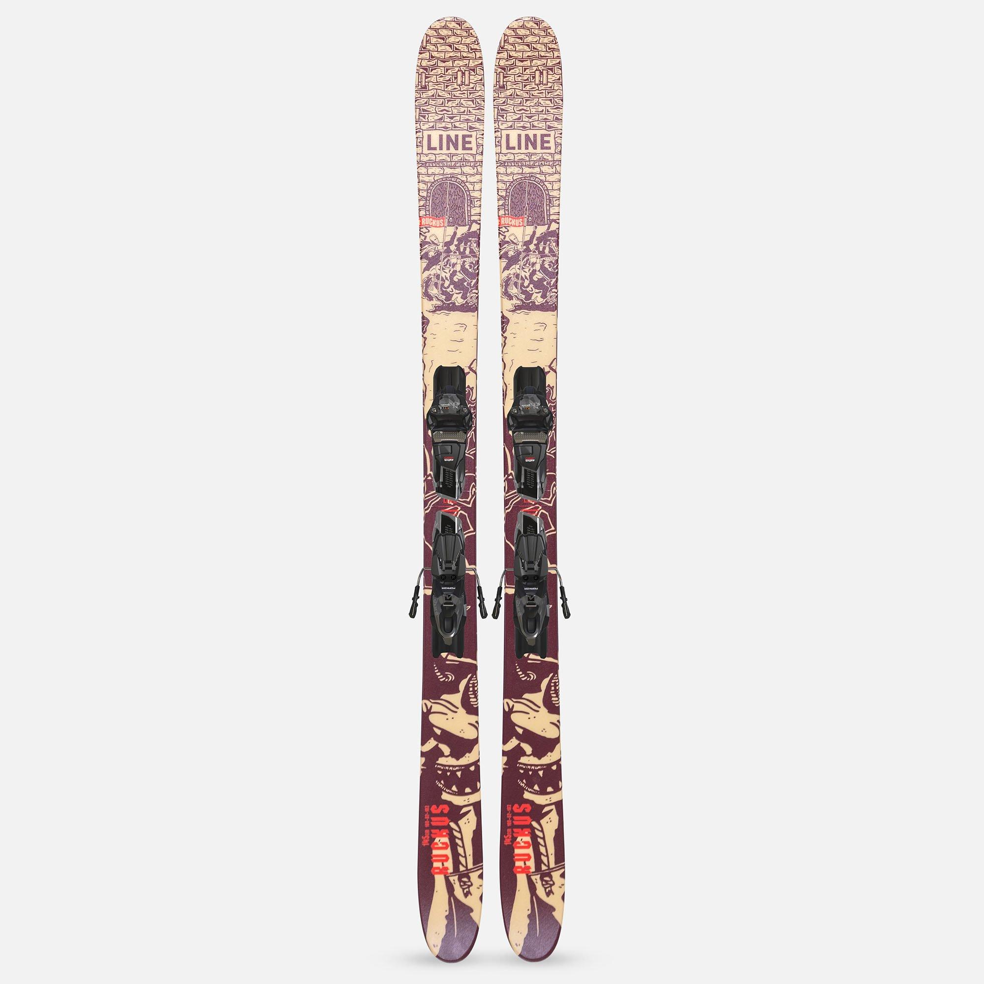 Juniors' Ruckus Ski + Squire 10 Quickclick Binding [2026] | Line