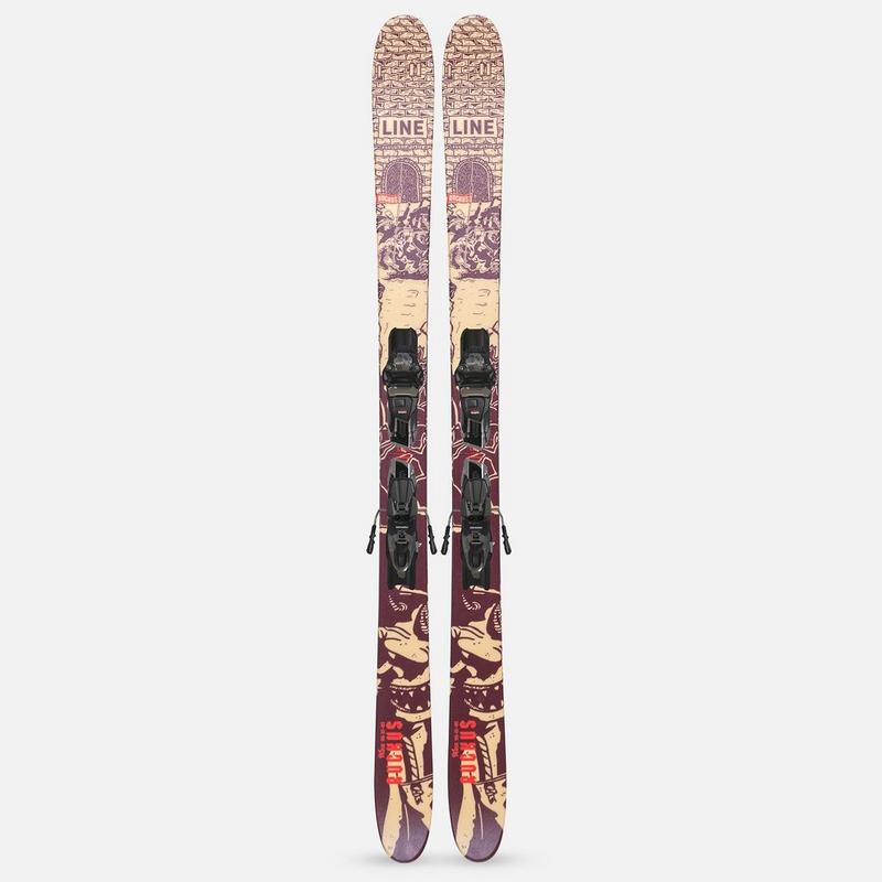 Line Ski Ruckus + fixations Squire 10 Quickclick pour juniors [2026]