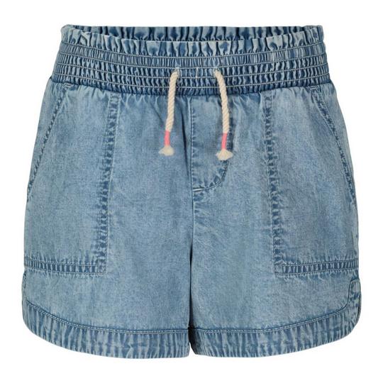 Short Diva Pour Fille, Coton Bleu à Pois, Taille 4-5 Ans, Taille élastique Avec Cordon - Bon état