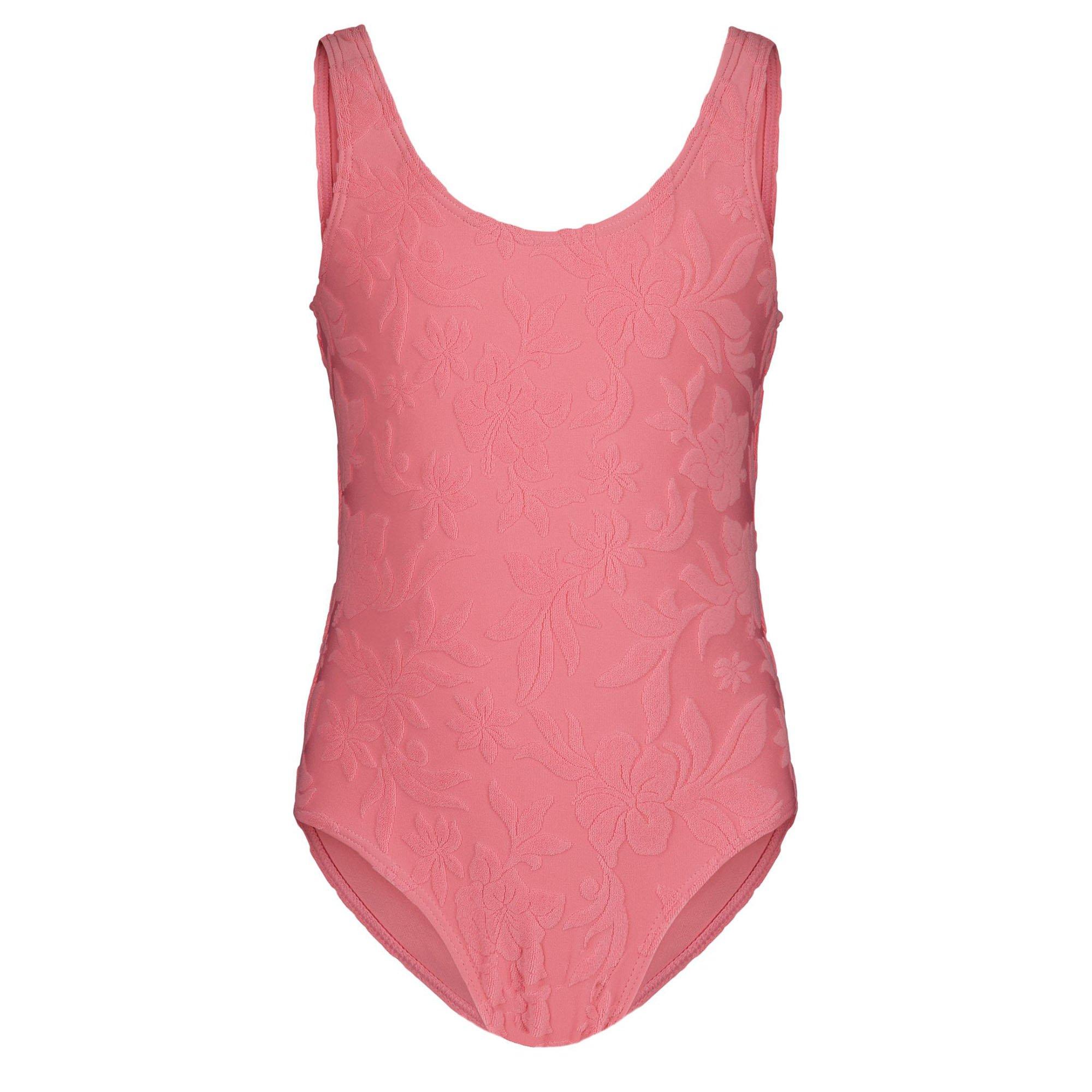 Roxy | Junior's Girl's Hula Loop One-Piece Swimsuit, Pink, Size 7