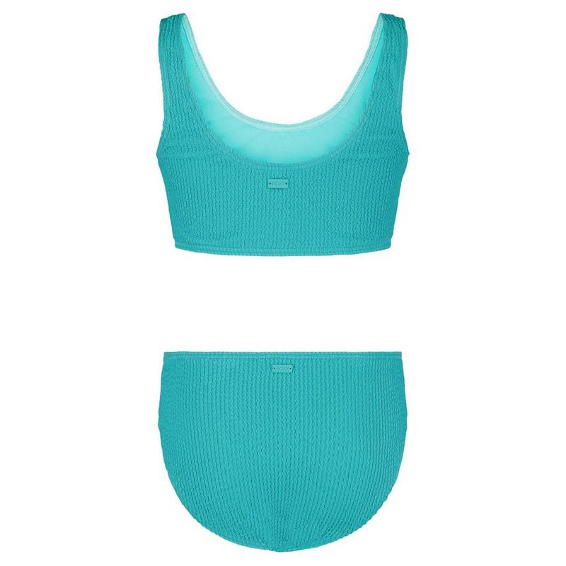 Roxy Bikini deux pi&egrave;ces &agrave; texture froiss&eacute;e pour filles juniors [7-16]