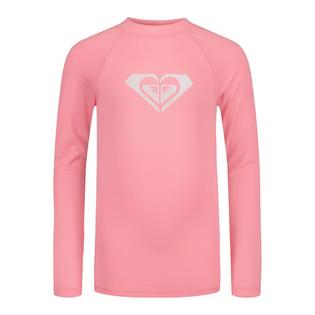 Roxy Junior Girls' [7-16] Whole Hearted Long Sleeve Rashguard