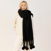 Women s Pompom Scarf