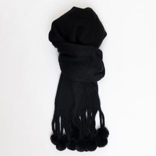 Lyla + Luxe Women's Pompom Scarf
