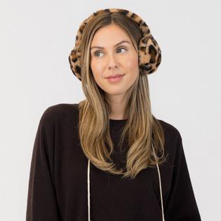 Lyla + Luxe Women's Leopard Faux Fur Earmuff