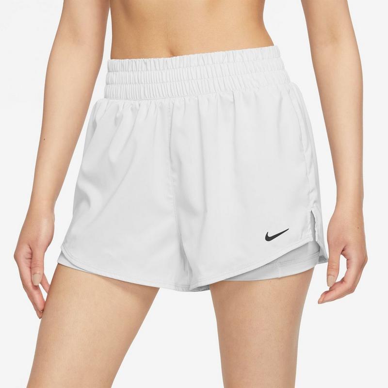 Nike Short 2-en-1 One Dri-FIT 3 po &agrave; taille haute pour femmes