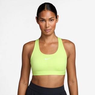Nike Soutien-gorge de sport rembourr&eacute; Swoosh Medium Support pour femmes