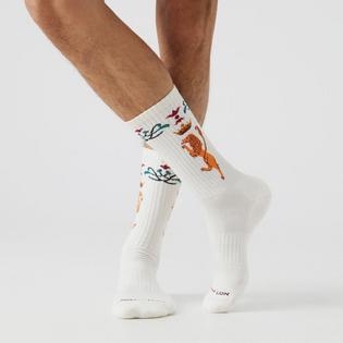 Jimmy Lion Unisex Athletic Brianda Lion Crown Sock