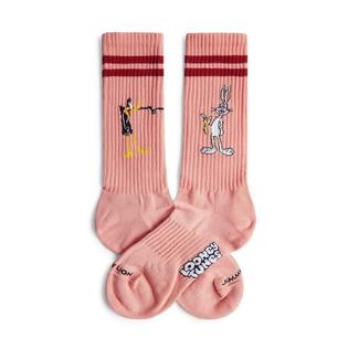 Jimmy Lion Unisex Athletic Looney Tunes Daffy vs Bugs Sock