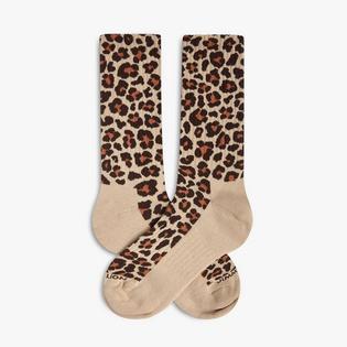 Jimmy Lion Unisex Athletic Leopard Print Sock