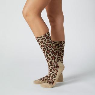 Jimmy Lion Unisex Athletic Leopard Print Sock