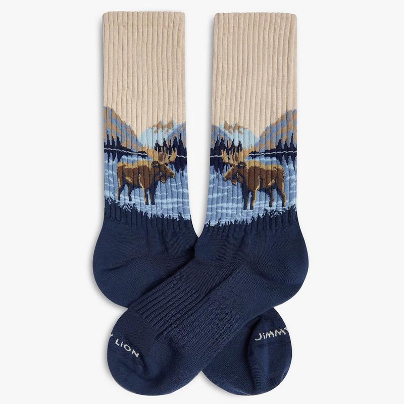 Jimmy Lion Chaussettes Athletic Elk Lake unisexes