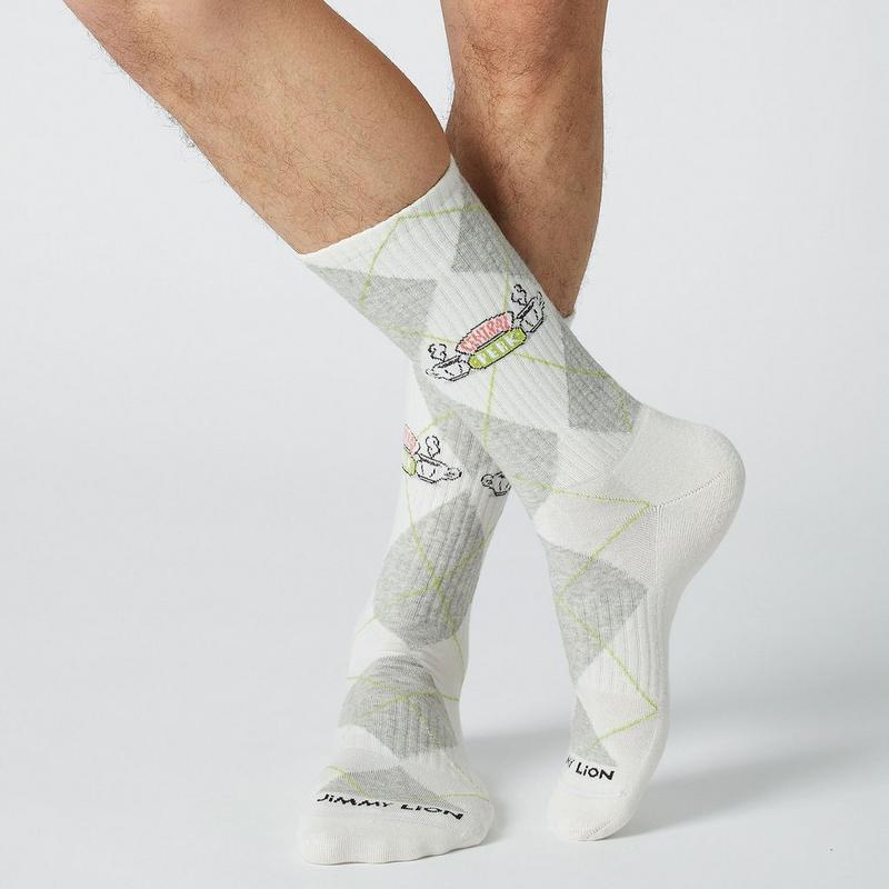 Jimmy Lion Chaussettes Athletic Friends Central Perk unisexes