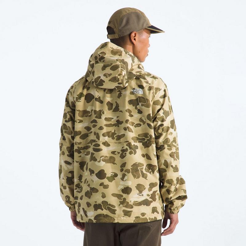 The North Face Veste de pluie &agrave; capuchon imprim&eacute;e Antora pour hommes