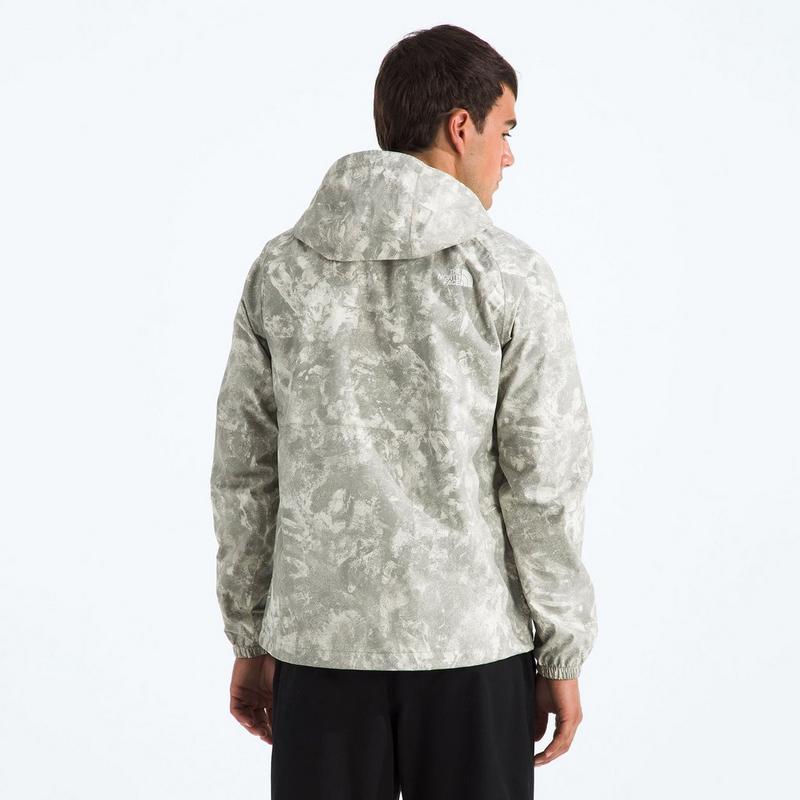 The North Face Veste de pluie &agrave; capuchon imprim&eacute;e Antora pour hommes