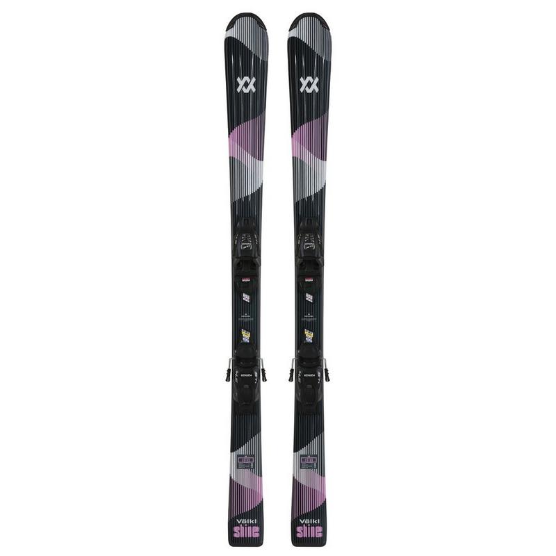 Volkl Juniors' Shine Jr Ski + vMotion 4.5 Jr Binding [2026]