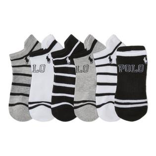 Polo Ralph Lauren Women's Striped Ankle Sock (6 Pack)