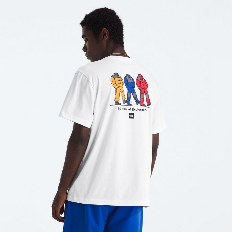 The North Face T-shirt &agrave; coupe d&eacute;contract&eacute;e TNF Celebration pour hommes