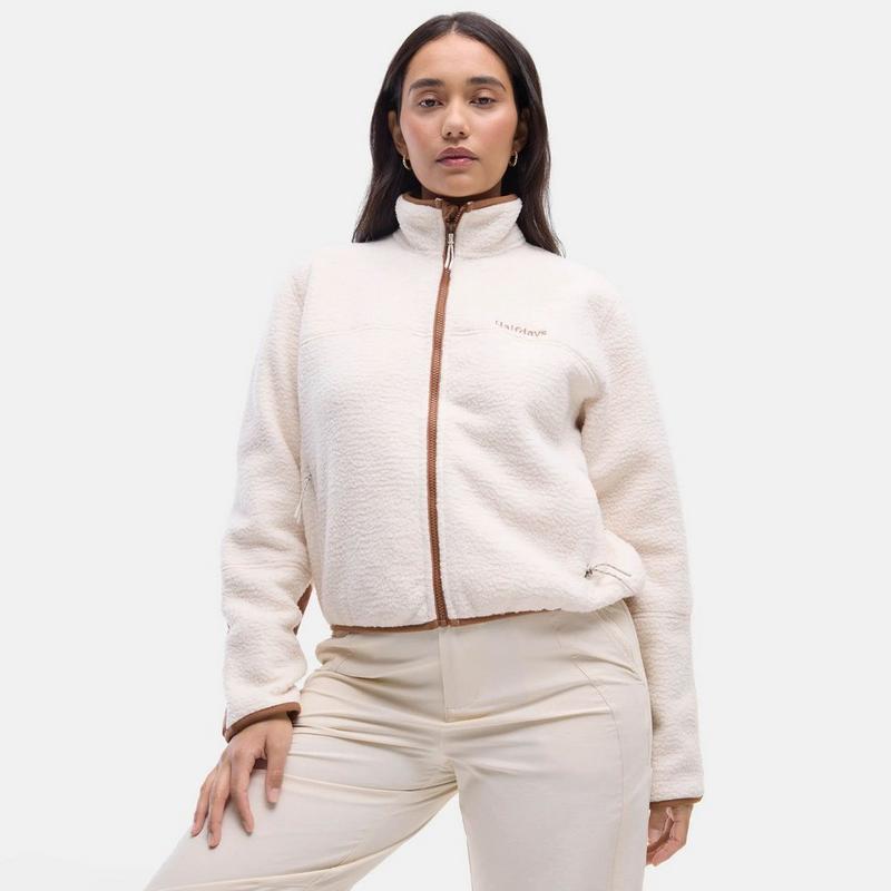 Halfdays Veste en molleton Chapelle pour femmes