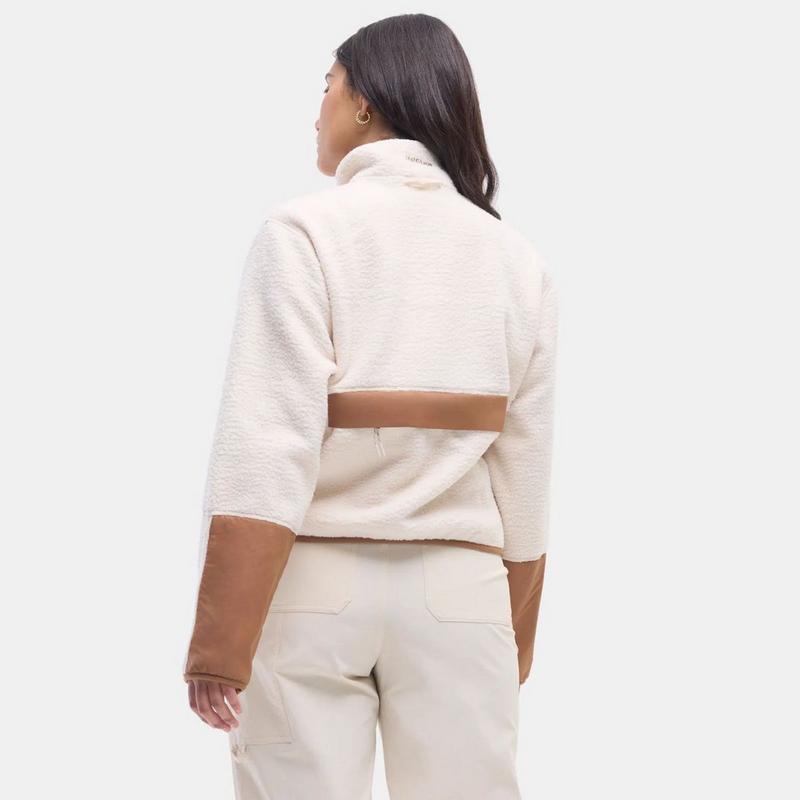 Halfdays Veste en molleton Chapelle pour femmes