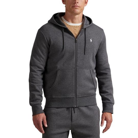 Men's Double-Knit Full-Zip Hoodie | Polo Ralph Lauren | Sporting