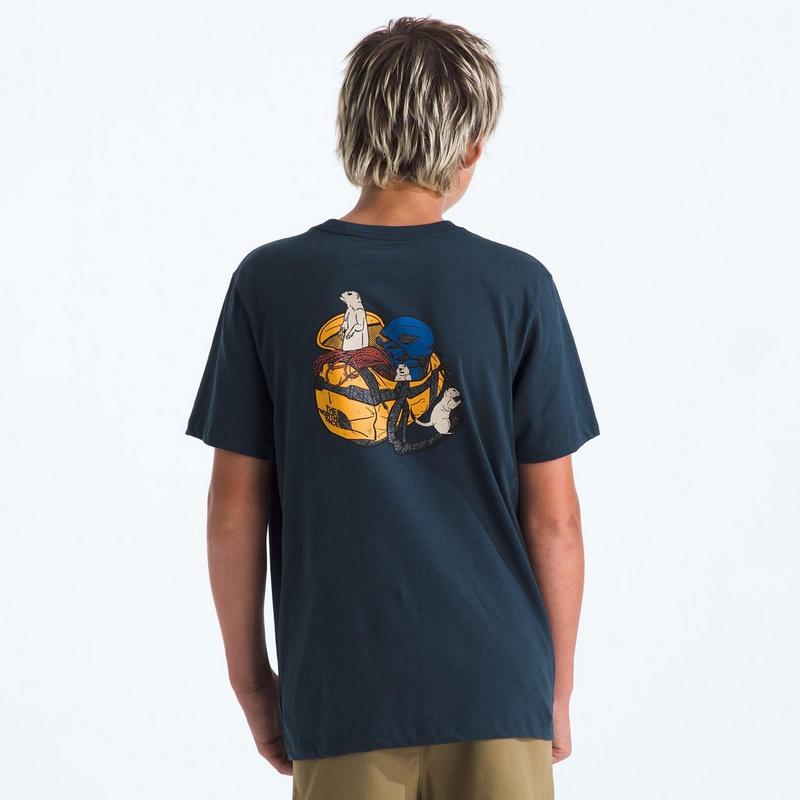 The North Face Juniors' [7-20] Woodland Wanderer Regular Short Sleeve T-Shirt