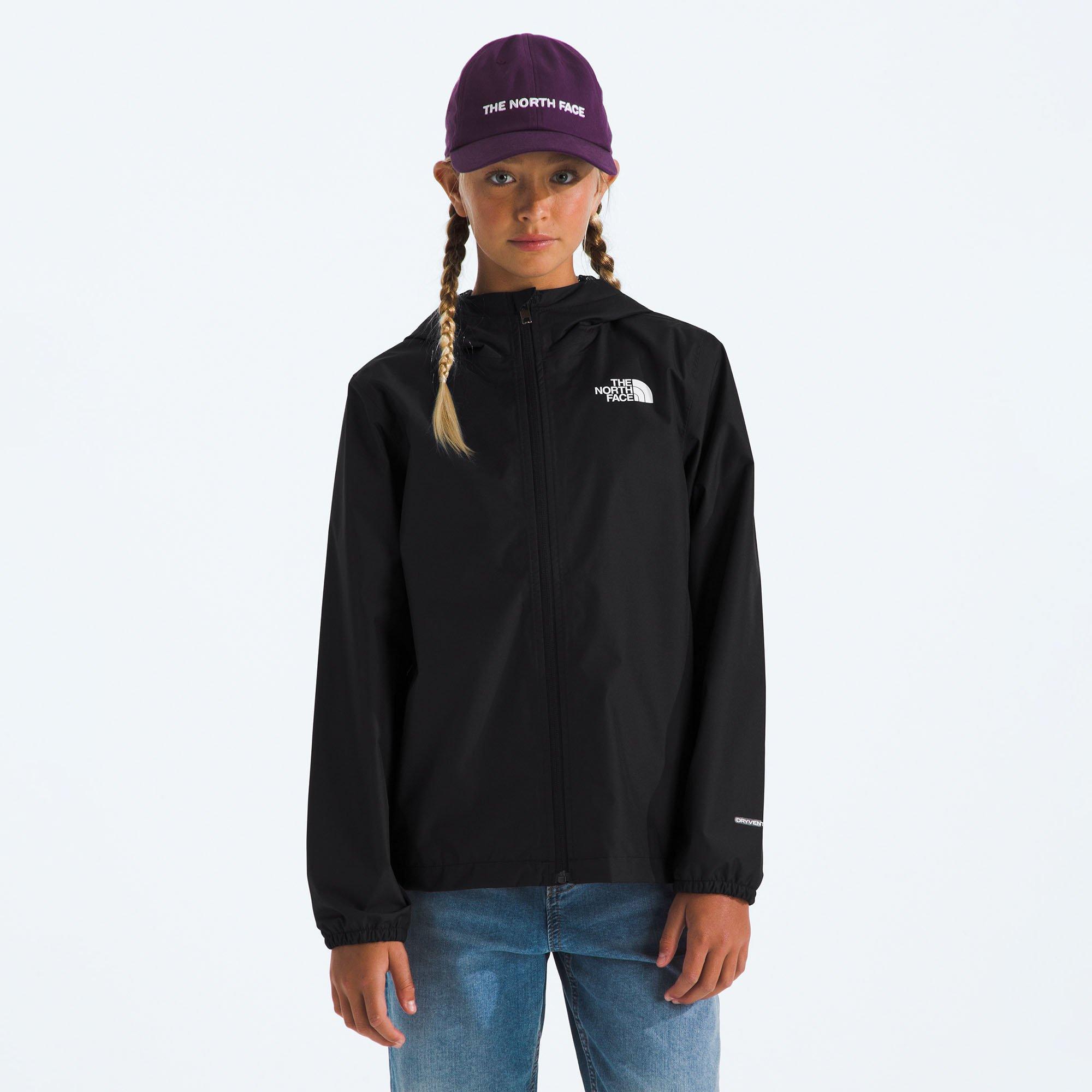 The North Face | Boy's Junior's Zipline Rain Jacket, Tnf Black, Size XS