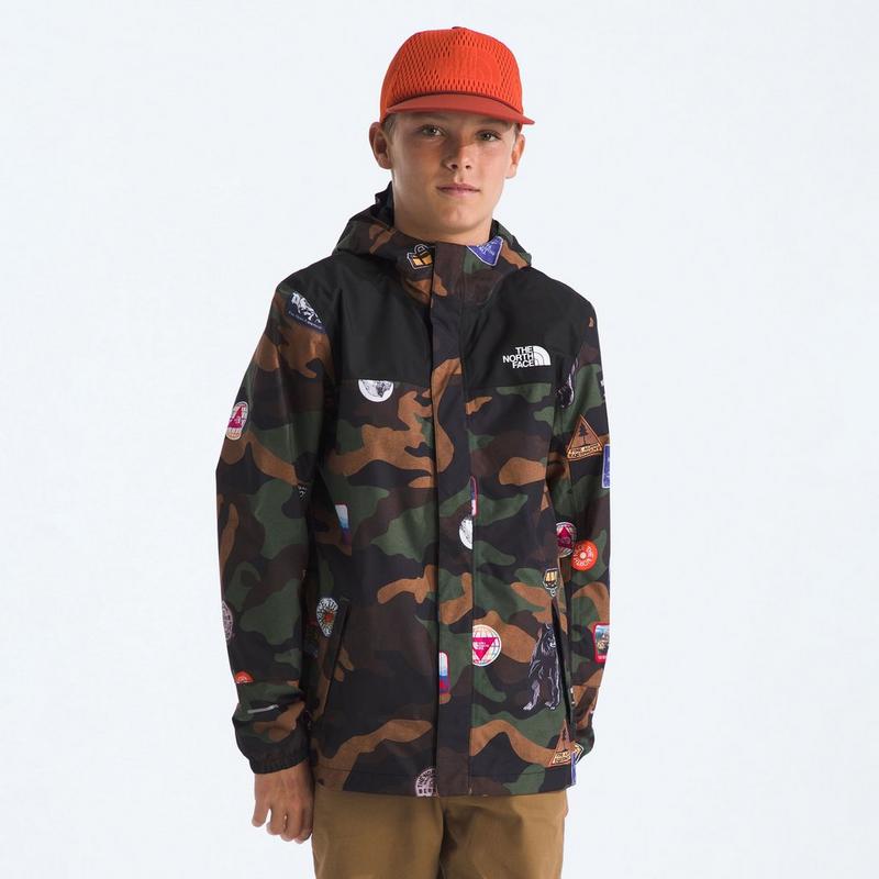 The North Face Veste de pluie imprim&eacute;e Antora pour gar&ccedil;ons juniors [7-20]