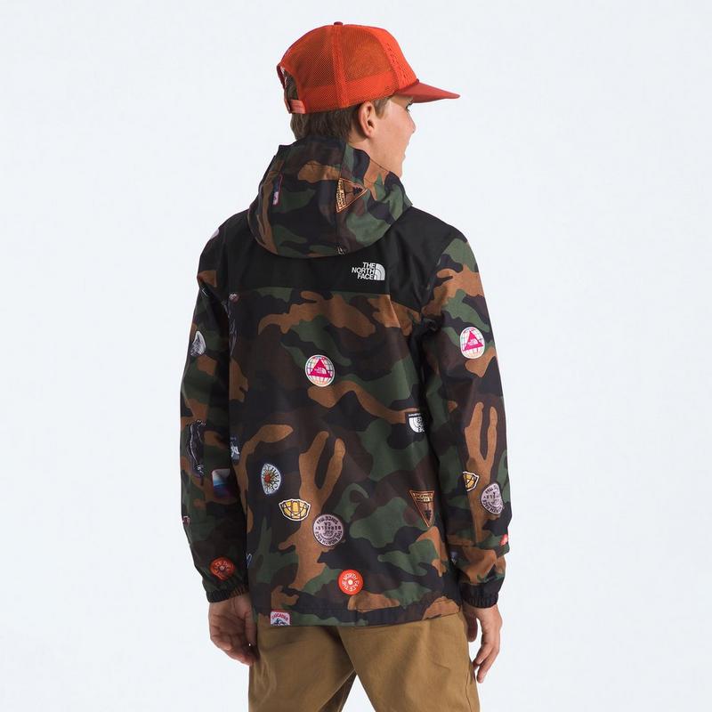 The North Face Veste de pluie imprim&eacute;e Antora pour gar&ccedil;ons juniors [7-20]