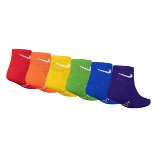 Nike Kids' Dri-FIT Performance Basics Ankle Sock (6 Pack)