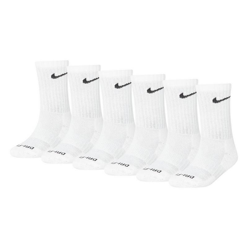 Nike Chaussettes Performance Basics Dri-FIT Crew pour enfants (paquet de 6)