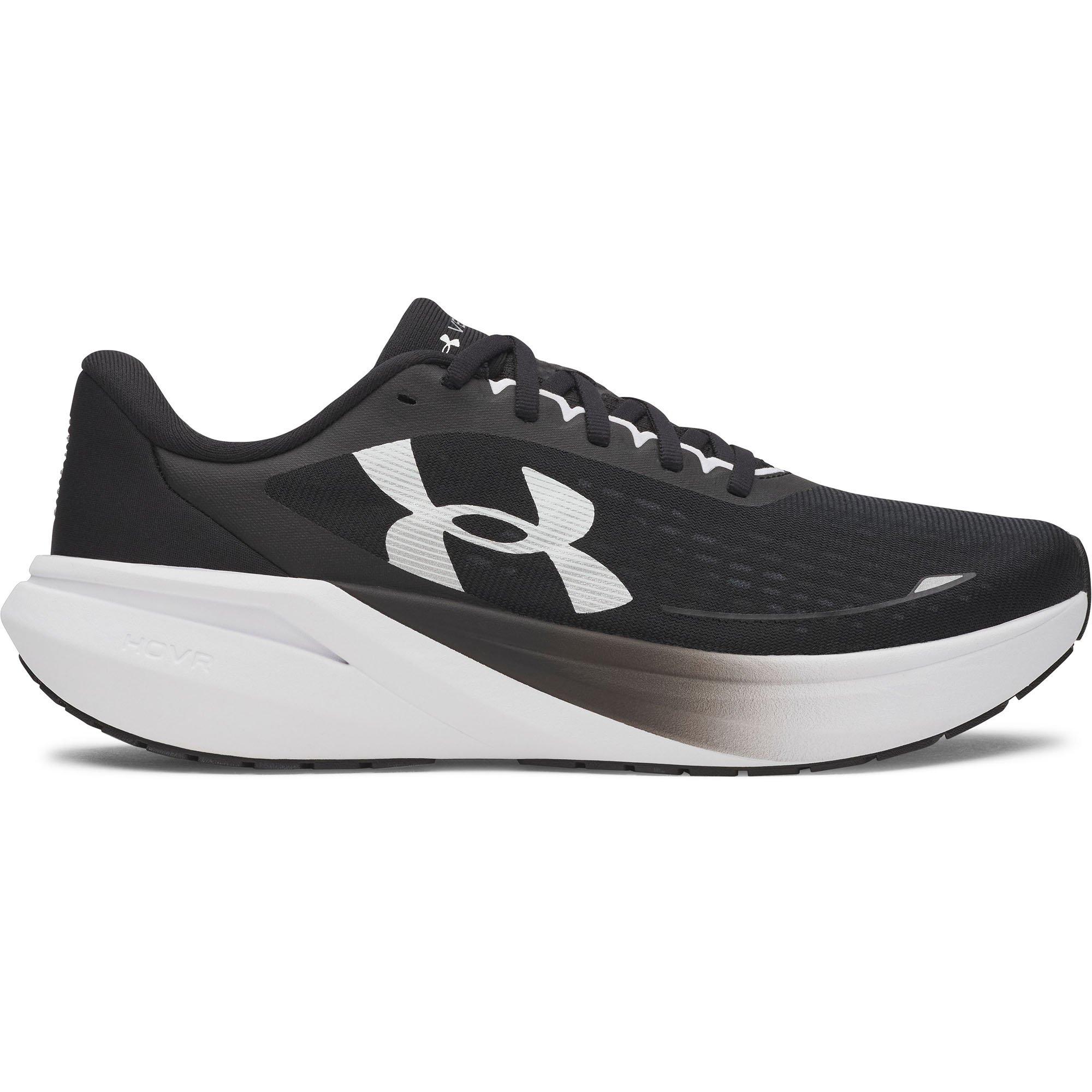Under Armour | Men's Velociti Pace Running Shoes, Black/White, Size 9.5