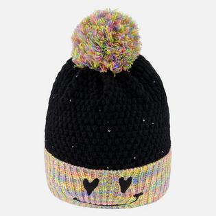 Deux Par Deux Kids' [2-8] Lined Knit Pompom Hat