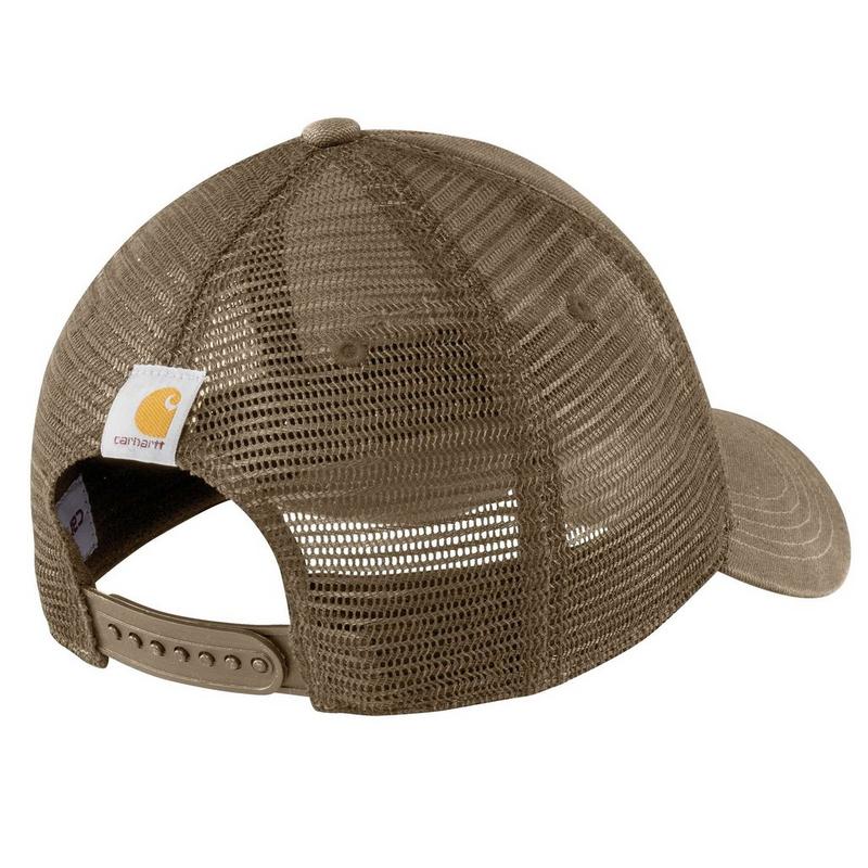 Carhartt Casquette en toile &agrave; dos en maille avec logo unisexe