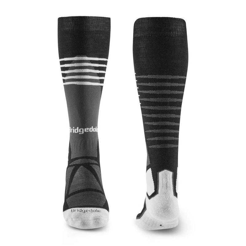 Bridgedale Chaussettes de ski mi-&eacute;paisses Merino Performance par-dessus mollet pour hommes