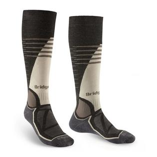 Bridgedale Men's Ski Midweight Merino Performance Over-the-Calf Sock