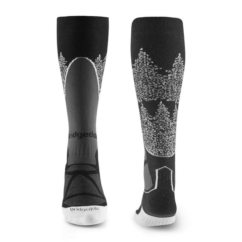 Bridgedale Chaussettes ski mi-&eacute;paises Merino Endurance par-dessus mollet pour femmes