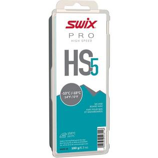 Swix HS5 Turquoise Glide Wax (180g)
