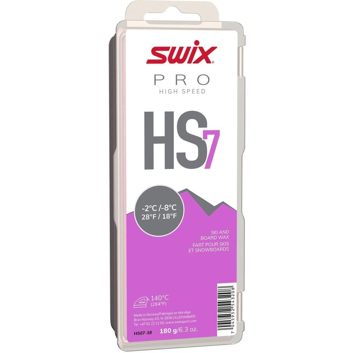 HS7 Violet Glide Wax (180g) | Swix | Sporting Life Online