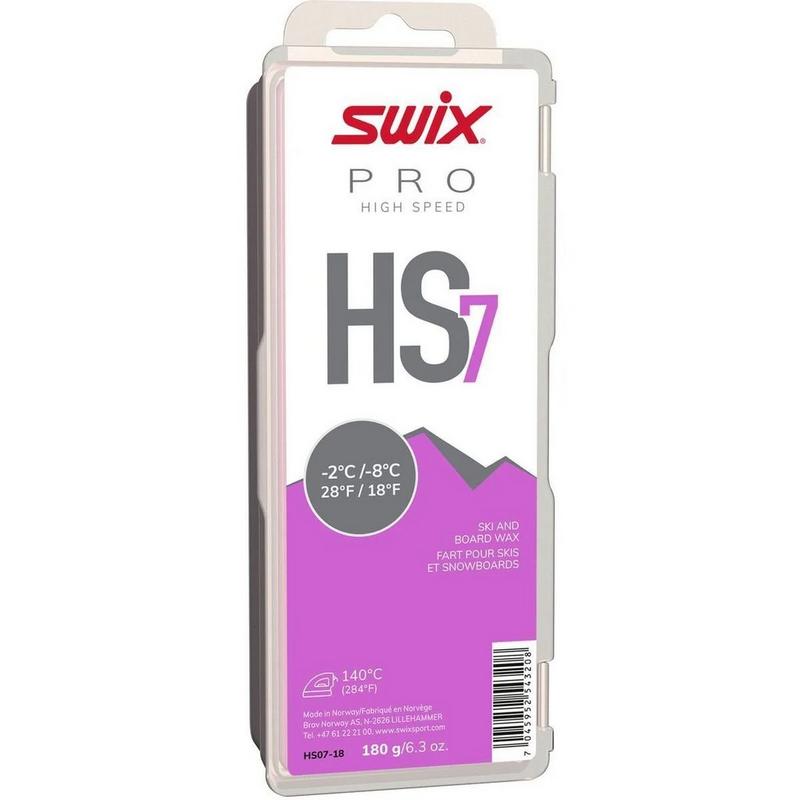 Swix HS7 Violet Glide Wax (180g)