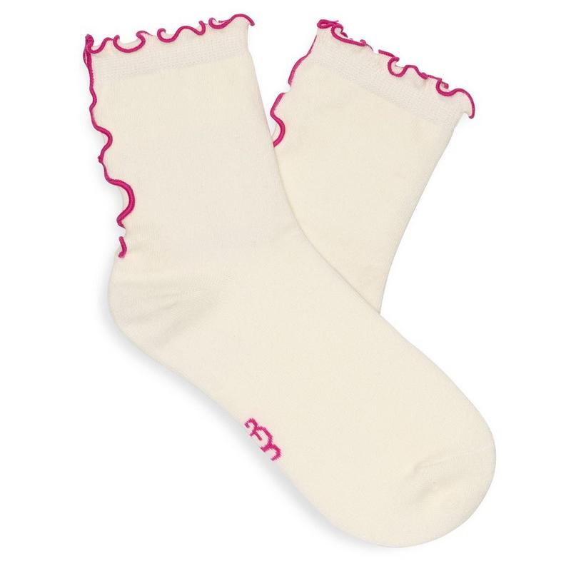 UGG Chaussettes &agrave; ourlet ondul&eacute; Karsyn Quarter II pour femmes