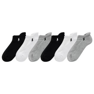Polo Ralph Lauren Women's Cushioned Ultra-Low Tab Sock (6 Pack)