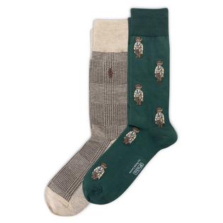 Polo Ralph Lauren Men's Polo Bear Trouser Sock (2 Pack)