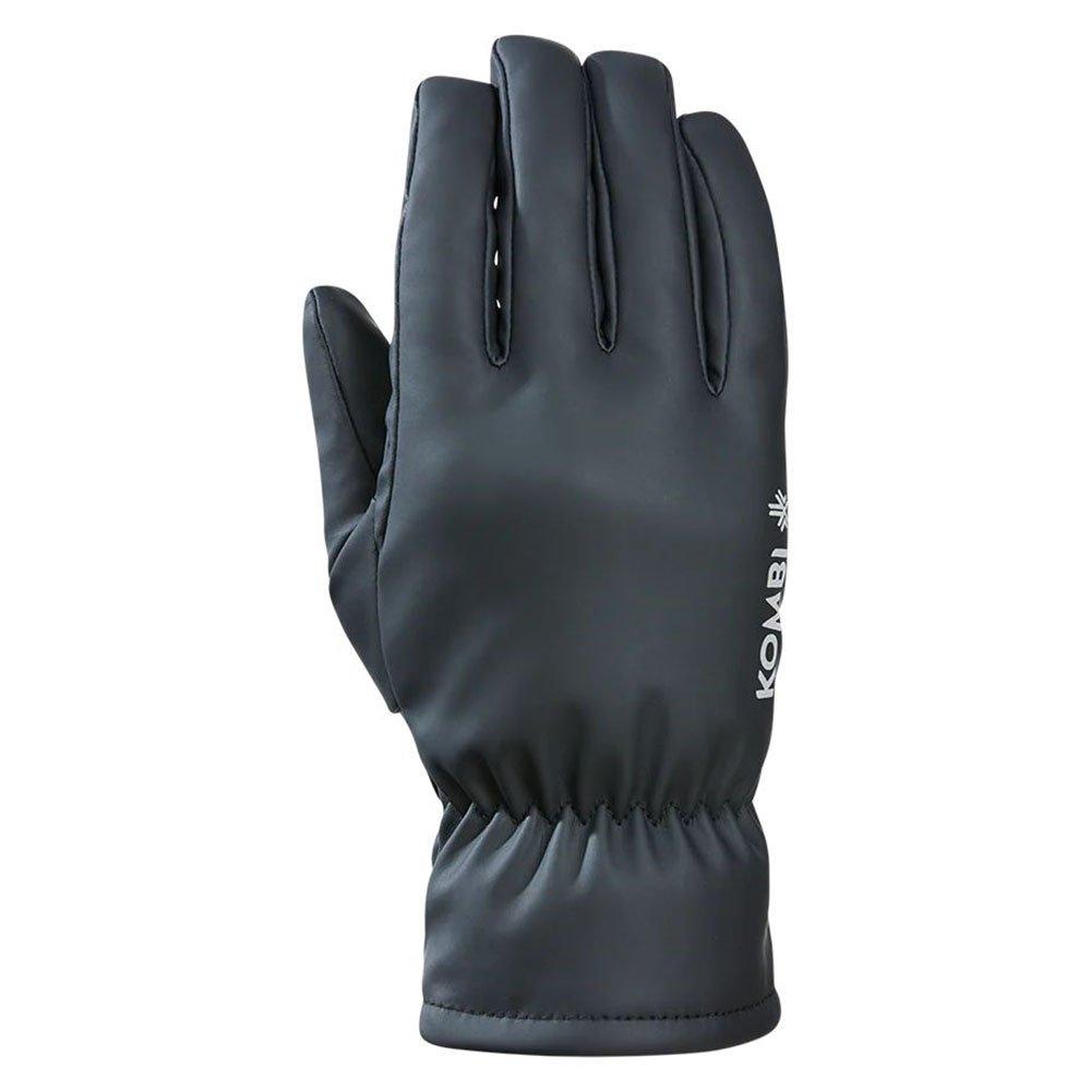 Kombi | Junior's Waterproof Drop Rain Gloves, Black, Size Large